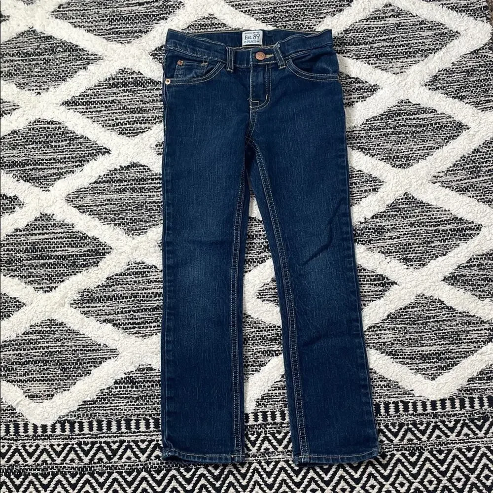 Children’s Place Dark Blue Skinny Stretch Jeans size 6x/7
